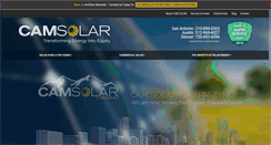 Desktop Screenshot of gocamsolar.com